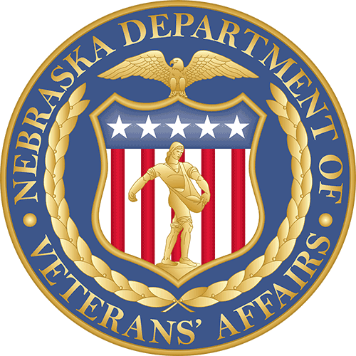 Official Nebraska Veterans' Affairs Seal