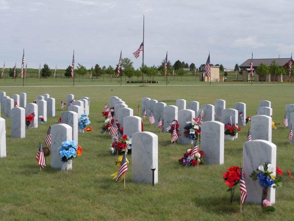Nebraska Veterans Cemetery at Alliance Memorial Day 2018